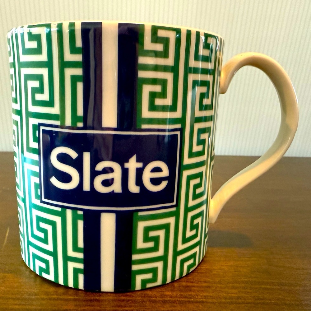 JONATHAN ADLER “Slate” Geometric Mug